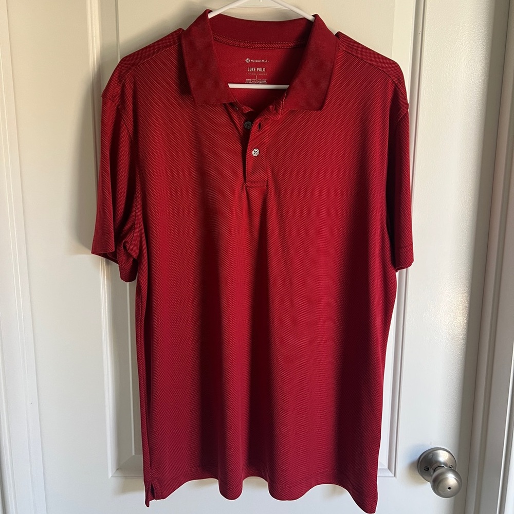 Large red Members Mark polo